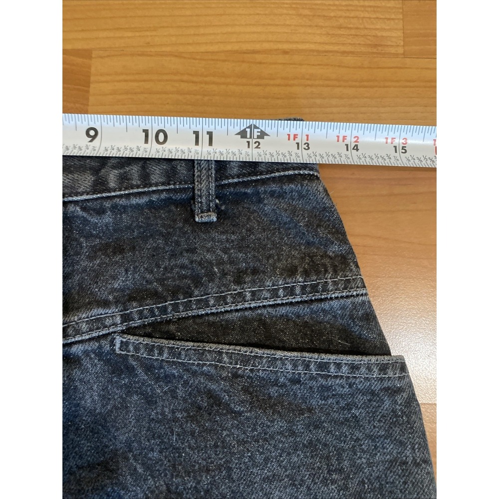 Marithe Francois Girbaud Vintage Y2K Straight Denim Jean Skirt -Size 5/6 - Picture 8 of 10